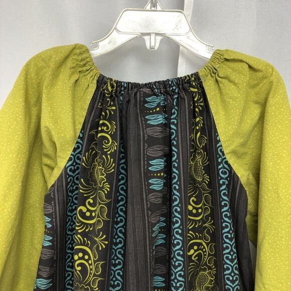 La Jenns Girls Dragonfly Long Sleeve Printed Green Dress Size 10 Cluttercore - Picture 8 of 11